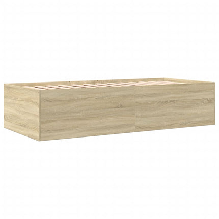 Divano Letto con Cassetti senza Materasso 100x200 cm