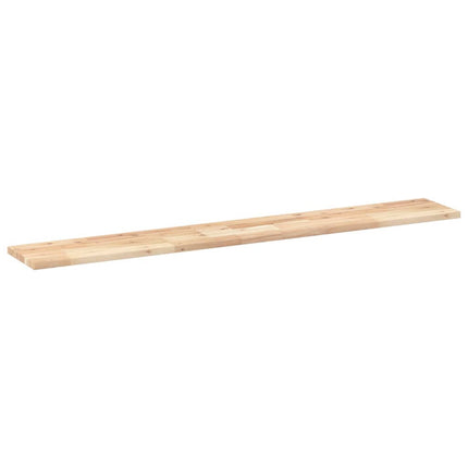 Ripiano a Parete 160x20x2 cm Legno Massello Acacia Non Trattato