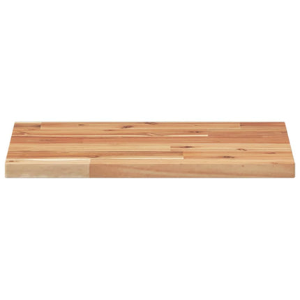 Mensole da Parete 3 pz 40x30x2 cm Legno Acacia Rifinito a Olio