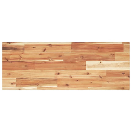 Ripiano a Parete 80x30x2 cm Legno Massello Acacia Rifinito Olio