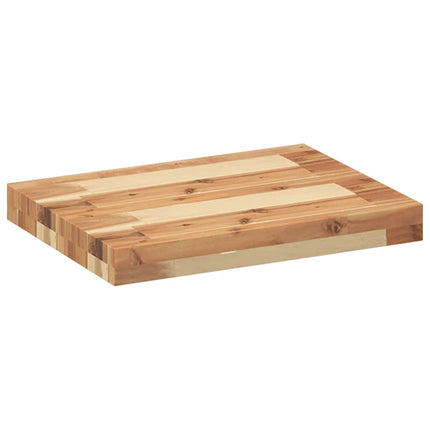 Ripiano a Parete 40x30x4 cm Legno Massello Acacia Rifinito Olio