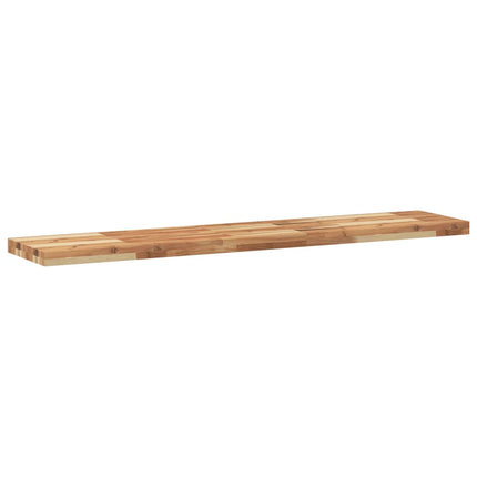 Mensole da Parete 4 pz 140x30x4 cm Legno Acacia Rifinito a Olio