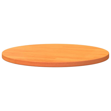 Piano Tavolo Rotondo Marrone Cera ÃƒËœ60x2,5cm Legno Massello Pino