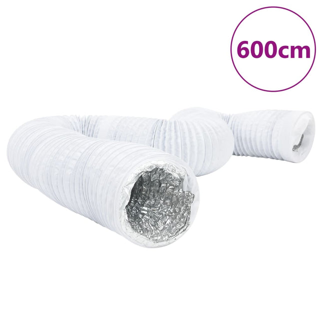 Condotto di Ventilazione in Alluminio e PVC 6m ÃƒÆ’Ã‹Å“10cm