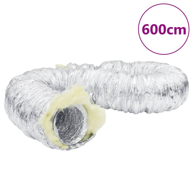 Condotto di Ventilazione Isolato in Alluminio 6m ÃƒÆ’Ã‹Å“12,5cm