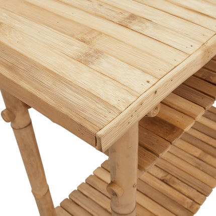 Tavolo Consolle 90x37x75 cm in BambÃƒÂ¹