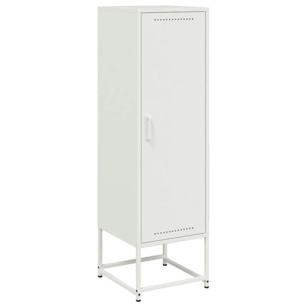 Credenza Bianca 36x39x123 cm in Acciaio