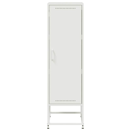 Credenza Bianca 36x39x123 cm in Acciaio