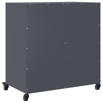 Credenza Antracite 68,5x39x72 cm in Acciaio