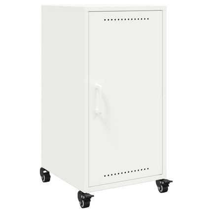 Credenza Bianca 36x39x72 cm in Acciaio