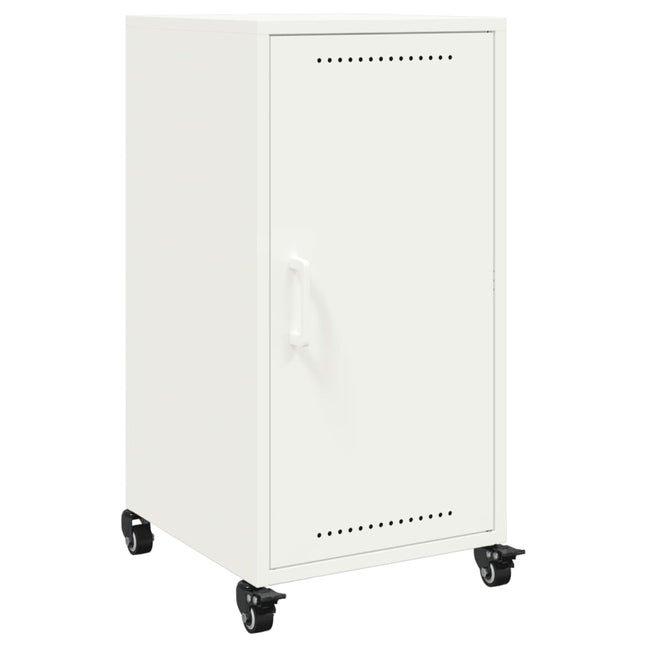 Credenza Bianca 36x39x72 cm in Acciaio