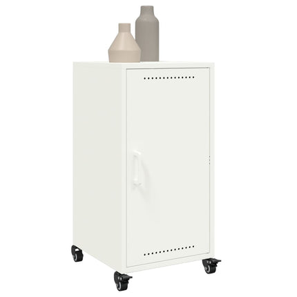 Credenza Bianca 36x39x72 cm in Acciaio