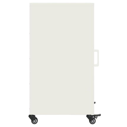 Credenza Bianca 36x39x72 cm in Acciaio