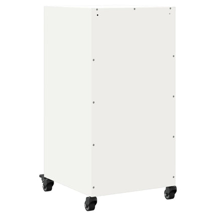 Credenza Bianca 36x39x72 cm in Acciaio