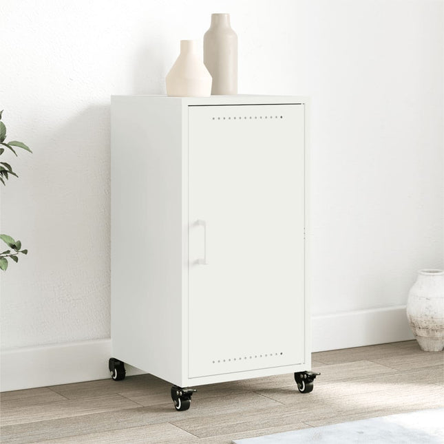 Credenza Bianca 36x39x72 cm in Acciaio