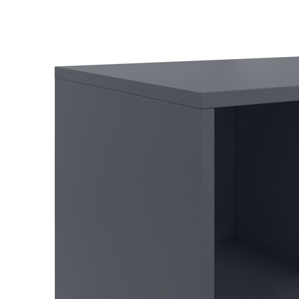 Credenza Antracite 100,5x39x72 cm in Acciaio