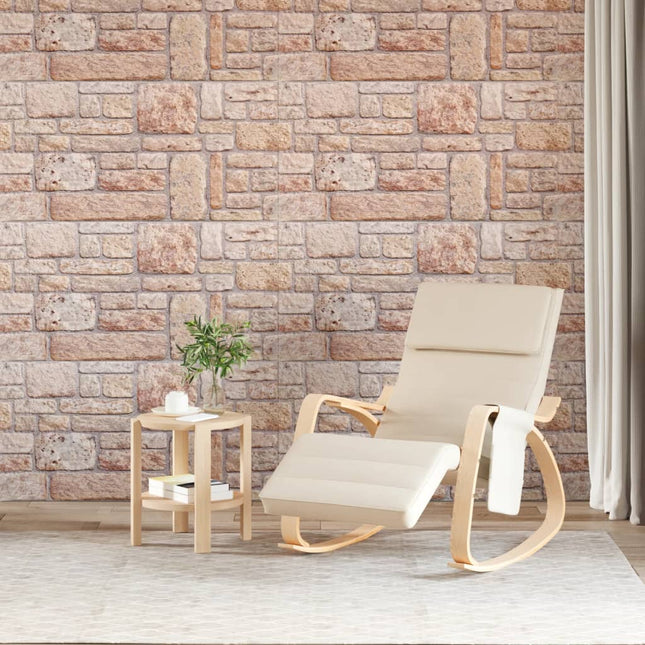Pannelli Murali 3D 10 pz Marrone 100x50 cm EPS
