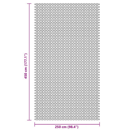 Tappeto da Tenda Blu 4,5x2,5 m