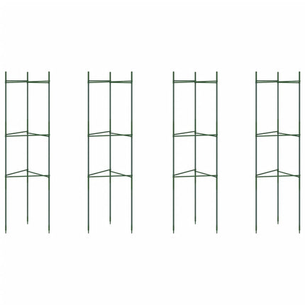 Sostegni per Pomodori 4pz 116 cm in Acciaio e PP