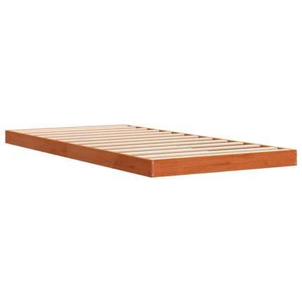 Giroletto Marrone Cera 90x190 cm in Legno Massello di Pino