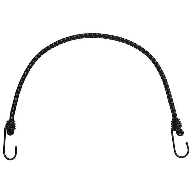 Corde Elastiche con Strisce Riflettenti e Ganci 10 pz 59 cm