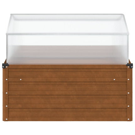 Fioriera da Giardino con Acciaio Corten per Serra