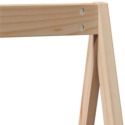 Tetto per Letto Bambini 199x95,5x88 cm Legno Massello di Pino