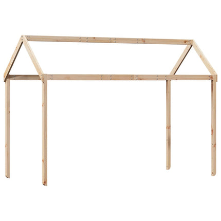 Tetto per Letto Bambini 207x80,5x151,5cm Legno Massello di Pino