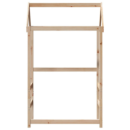 Tetto per Letto Bambini 108x70x176,5 cm Legno Massello di Pino