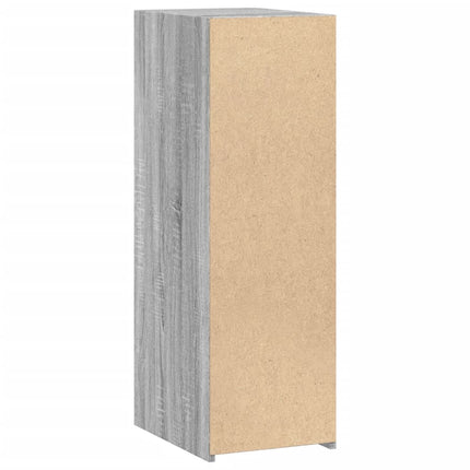 Credenza Grigio Sonoma 30x41x93 cm in Legno Multistrato