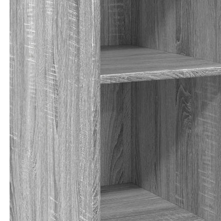 Credenza Grigio Sonoma 30x41x93 cm in Legno Multistrato