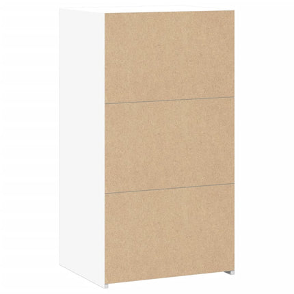 Credenza Bianca 50x41x93 cm in Legno Multistrato