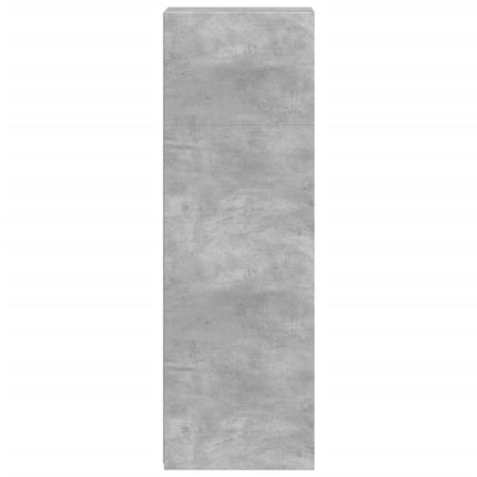 Credenza Grigio Cemento 30x41x124cm in Legno Multistrato
