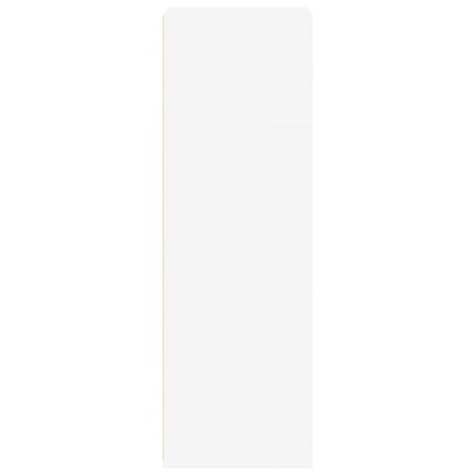 Credenza Bianca 50x41x124 cm in Legno Multistrato