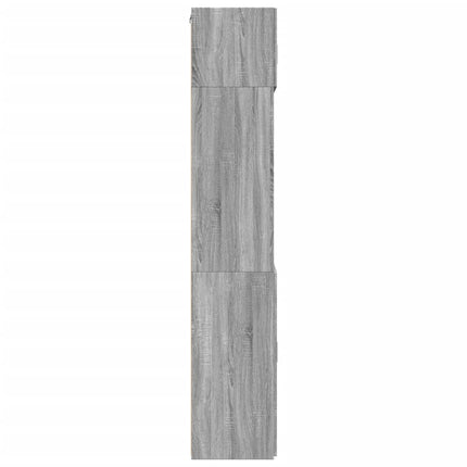 Armadietto Grigio Sonoma 80x42,5x225 cm in Truciolato