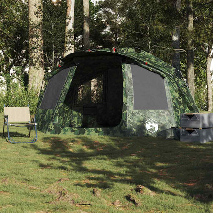 Tenda da Pesca per 5 Persone Mimetica Impermeabile