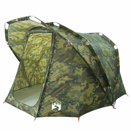 Tenda da Pesca per 4 Persone Mimetica Impermeabile