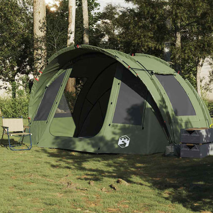 Tenda da Pesca per 2 Persone Verde Oliva Impermeabile