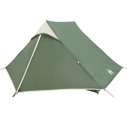 Tenda da Campeggio per 2 Persone Verde Impermeabile