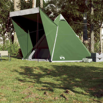 Tenda Familiare Tipi per 6 Persone Verde Impermeabile