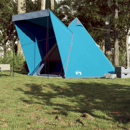 Tenda Familiare Tipi per 6 Persone Blu Impermeabile