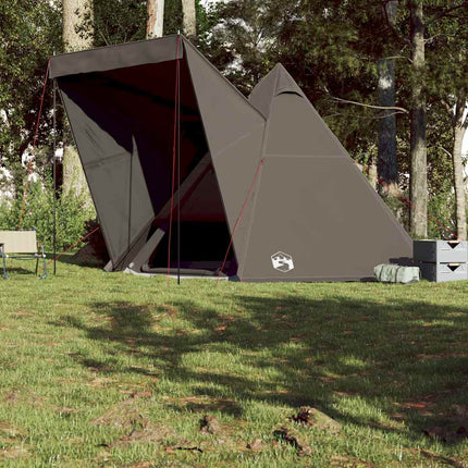 Tenda Familiare Tipi per 6 Persone Marrone Impermeabile