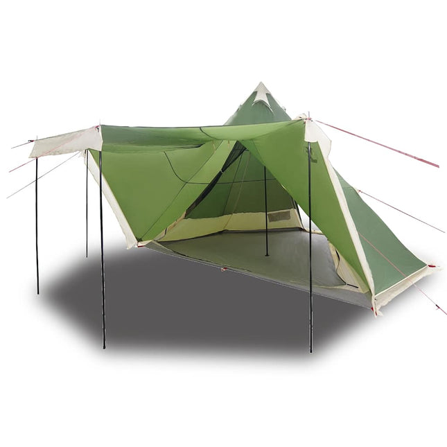 Tenda Familiare Tipi per 6 Persone Verde Impermeabile