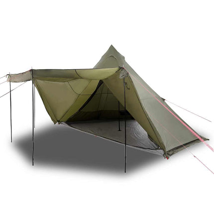 Tenda Familiare Tipi per 6 Persone Verde Oliva Impermeabile