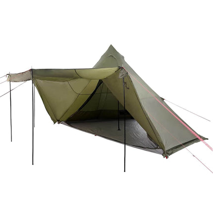 Tenda Familiare Tipi per 6 Persone Verde Oliva Impermeabile
