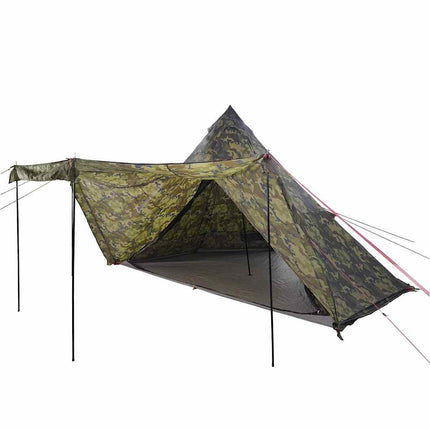 Tenda Familiare Tipi per 6 Persone Mimetica Impermeabile