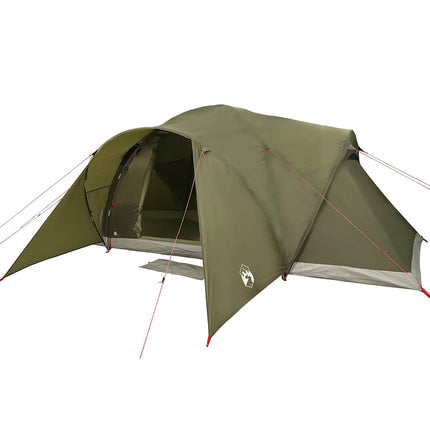 Tenda Familiare a Cupola 6 Persone Verde Oliva Impermeabile