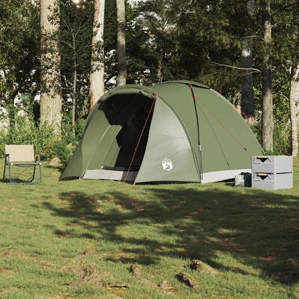 Tenda da Pesca per 2 Persone Verde Oliva Impermeabile