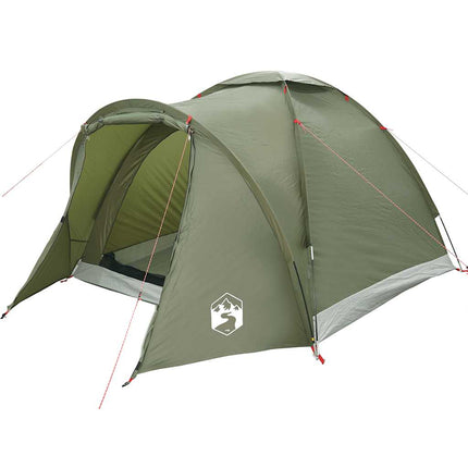 Tenda da Pesca per 2 Persone Verde Oliva Impermeabile