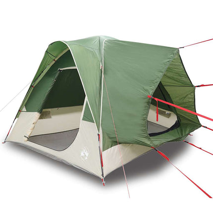 Tenda da Campeggio per Auto per 4 Persone Verde Impermeabile